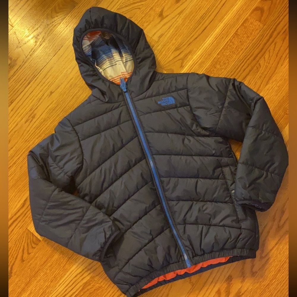 Boys North Face Reversible Jacket